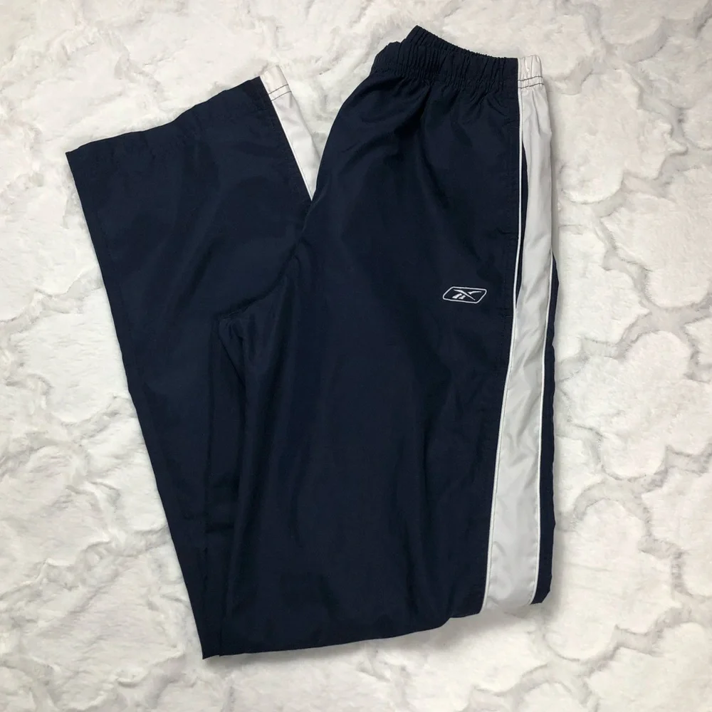 Reebok Athletic Pants Navy Blue size Small - Picture 3 of 7